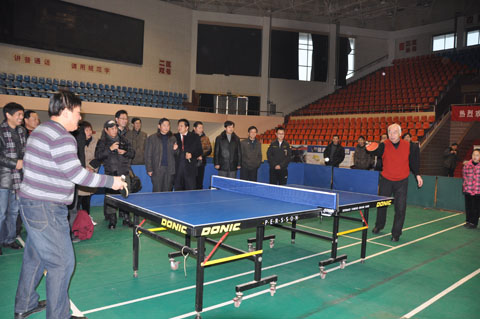 集团公司组织开展第八届乒乓球比赛